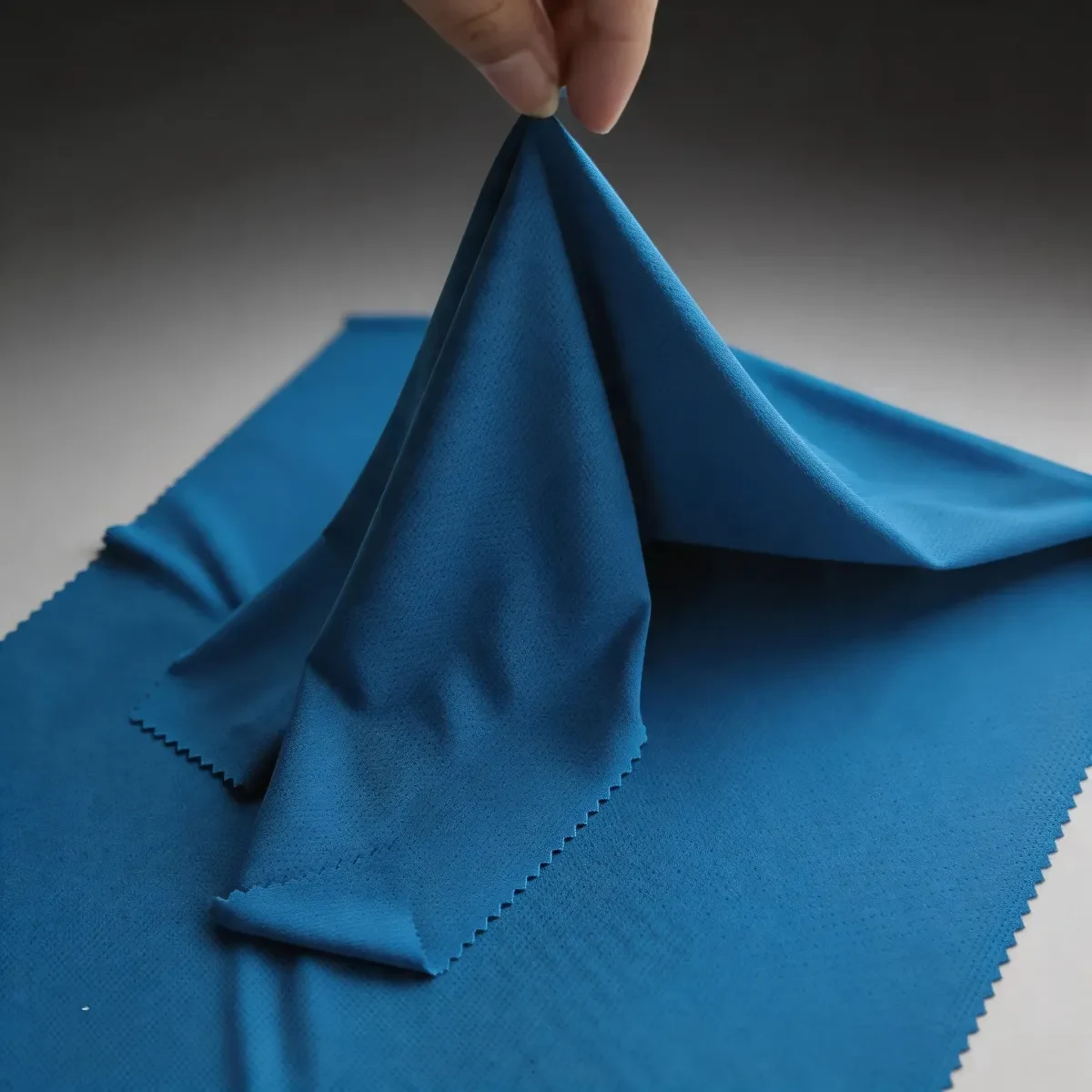 polyester spandex single jersey fabric, fabric detail (view 2)