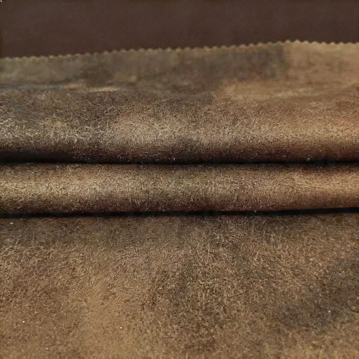 340 gsm brushed spacer polyester spandex fabric for trench coat, fabric detail (view 3)