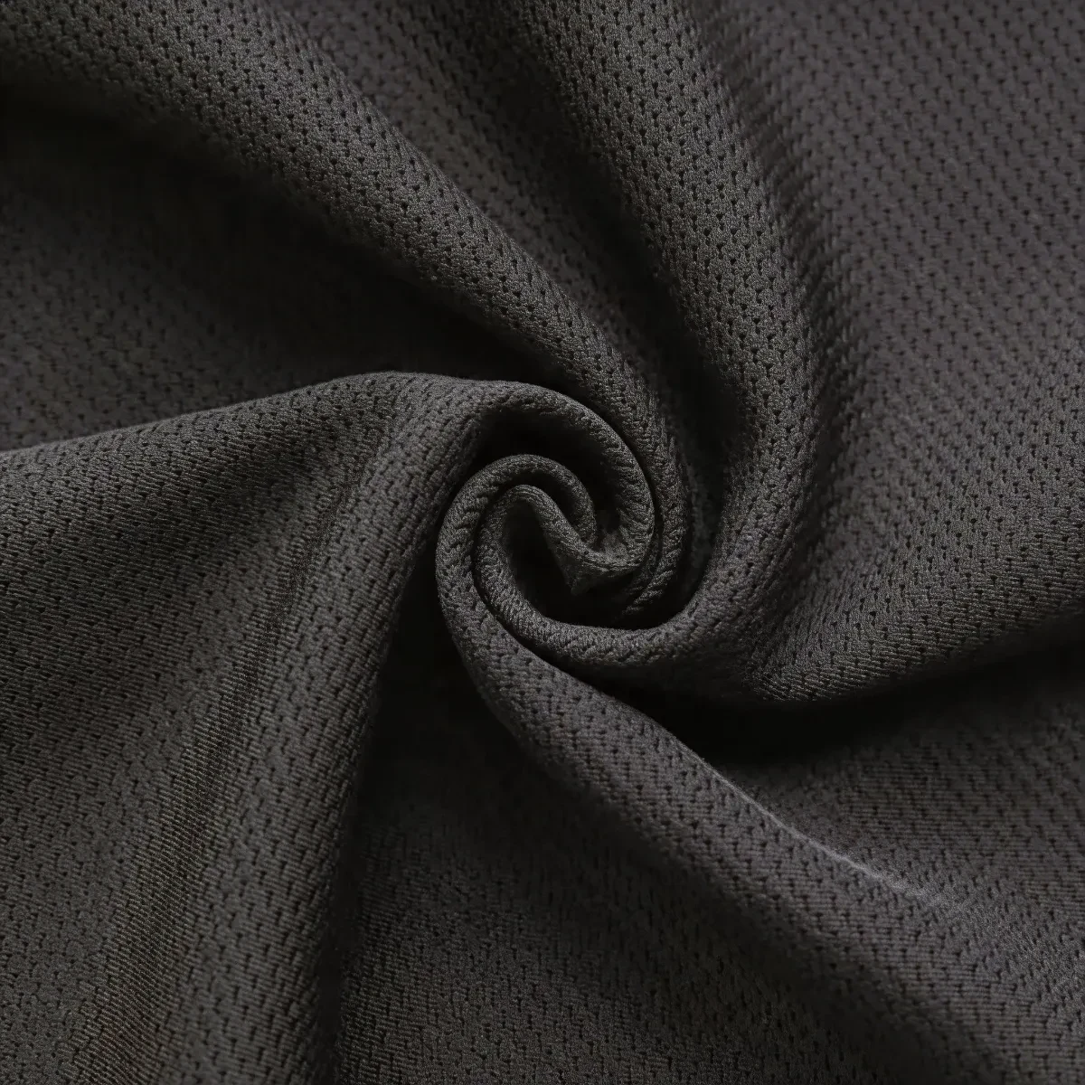 280 gsm spacer polyester spandex fabric for athletic sweatshirt, fabric detail (view 3)